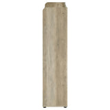 Denia 3-Tier Shoe Storage Cabinet Antique Pine And White 950403 - Ella Furniture
