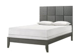 Denker Gunmetal Modern Contemporary Solid Wood 5-Drawers Chest - Ella Furniture