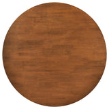 Dinah Round Solid Wood Dining Table Walnut 108471 [ETA: 4/1/2024] - Ella Furniture
