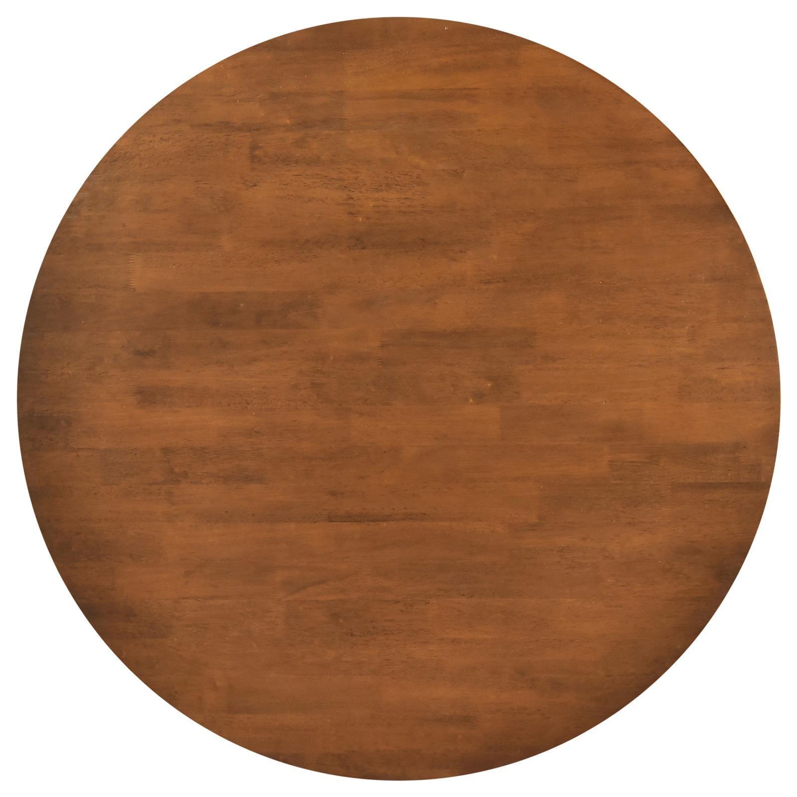 Dinah Round Solid Wood Dining Table Walnut 108471 [ETA: 4/1/2024] - Ella Furniture
