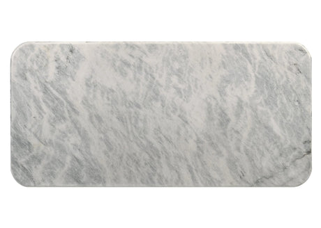 Diva Light Gray Genuine Marble Table + 6 Chairs view 2