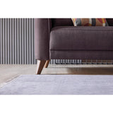 Alto Brown 3-Seater Sofa Bed With Storage - Ella Furniture