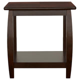 DIXON DINING SET Dixon 3-piece Rectangular Wood Coffee Table Set Espresso 701078-S3 - Ella Furniture