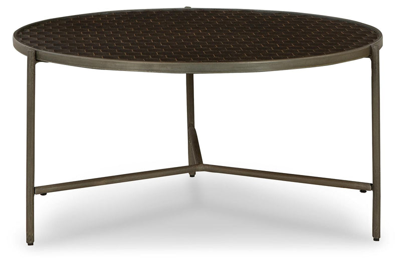 Doraley Brown/gray Coffee Table With 1 End Table - Ella Furniture