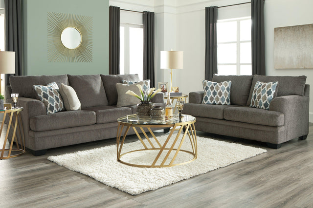 Dorsten Slate Sofa And Loveseat - Ella Furniture