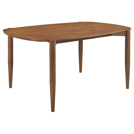 Dortch Oval Solid Wood Dining Table Walnut 108461 [ETA: 4/1/2024] - Ella Furniture