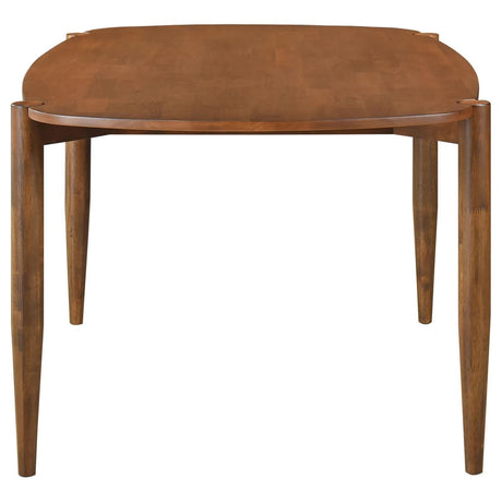 Dortch Oval Solid Wood Dining Table Walnut 108461 [ETA: 4/1/2024] - Ella Furniture