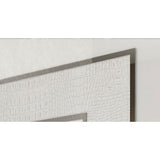 Volare Croco White Nightstand