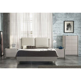 Erika Gray Upholstered Italian Bedroom Set