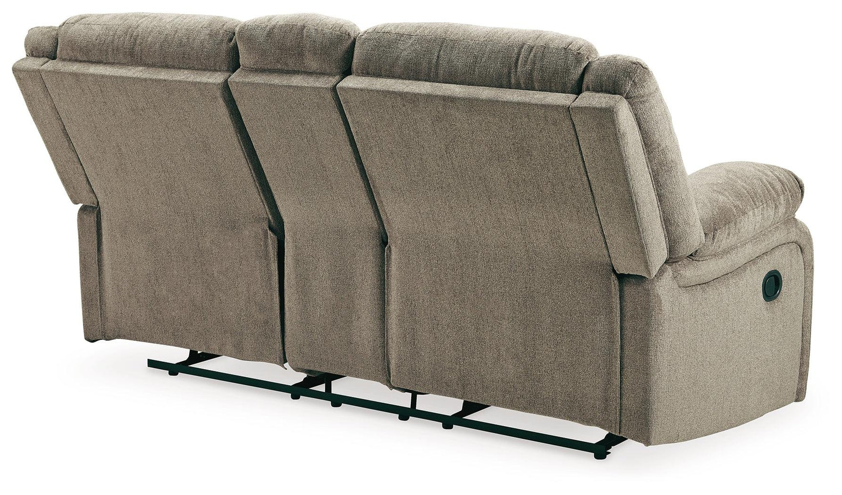 Draycoll Pewter Sofa, Loveseat And Recliner - Ella Furniture