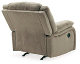 Draycoll Pewter Sofa, Loveseat And Recliner - Ella Furniture