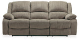 Draycoll Pewter Sofa, Loveseat And Recliner - Ella Furniture