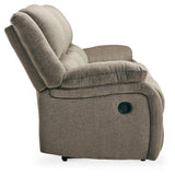 Draycoll Pewter Sofa, Loveseat And Recliner - Ella Furniture