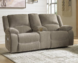 Draycoll Pewter Sofa, Loveseat And Recliner PKG007318 - 7650587 | 7650596 | 7650598 - Ella Furniture