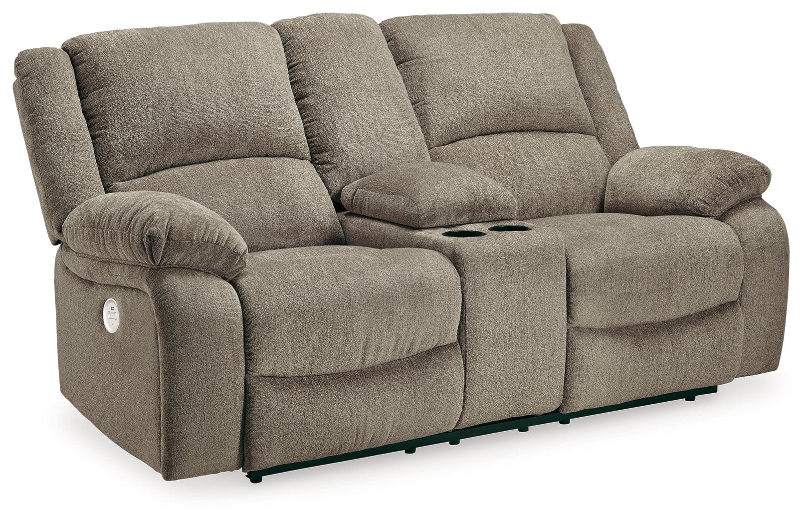 Draycoll Pewter Sofa, Loveseat And Recliner PKG007318 - 7650587 | 7650596 | 7650598 - Ella Furniture