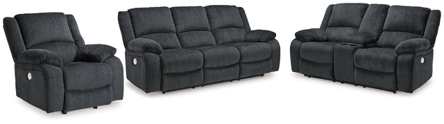 Draycoll Slate Sofa, Loveseat And Recliner PKG007313 - 7650487 | 7650496 | 7650498 - Ella Furniture