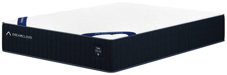 Dreamcloud Classic Memory Foam White Queen Mattress angled view