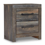 Drystan Multi Bookcase 2 Storage Bedroom Set - Ella Furniture
