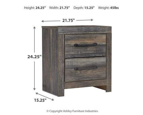 Drystan Multi Bookcase Bedroom Set - Ella Furniture