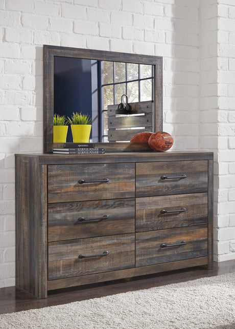Drystan Multi Panel 2 Storage Bedroom Set - Ella Furniture