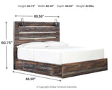 Drystan Multi Panel 4 Storage Bedroom Set - Ella Furniture