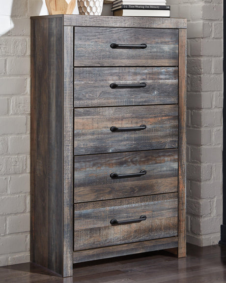 Drystan Multi Panel Bedroom Set - Ella Furniture