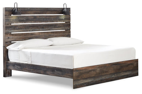 Drystan Multi Panel Bedroom Set - Ella Furniture