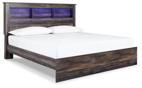 Drystan Multi Panel Bookcase Bedroom Set - Ella Furniture