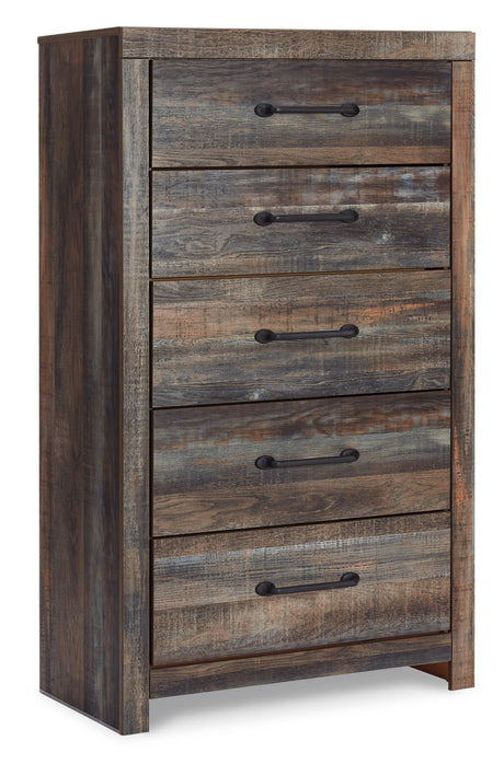 Drystan Multi Panel Bookcase Bedroom Set - Ella Furniture