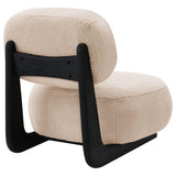 Duffie Upholstered Armless Accent Chair Camel 903097 - Ella Furniture