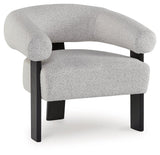 Dultish Snow Accent Chair - Ella Furniture