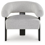 Dultish Snow Accent Chair - Ella Furniture