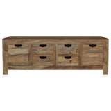 Esther 2-Piece Solid Sheesham Coffee and End Table Set Natural — product image 8