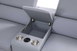 Picasso Light Blue 7-Piece 3 Power Reclining Sectional