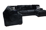 Austin Black 3-Piece Sectional