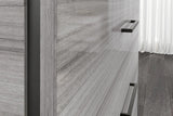 Mia Uph Light Gray Modern Contemporary Acacia Veneer, Wood And Engineered Wood Bedroom Set - Ella Furniture