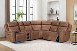 Romi Brown Power Reclining Sectional
