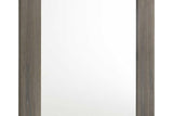 River Light Gray Bookcase Platform Bedroom Set