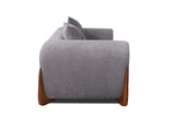 Stylus Pewter Fabric 2-Piece Living Room Set