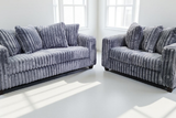 Gia Gray 2-Piece Living Room Set