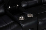 Turbo Black Power Reclining Sectional