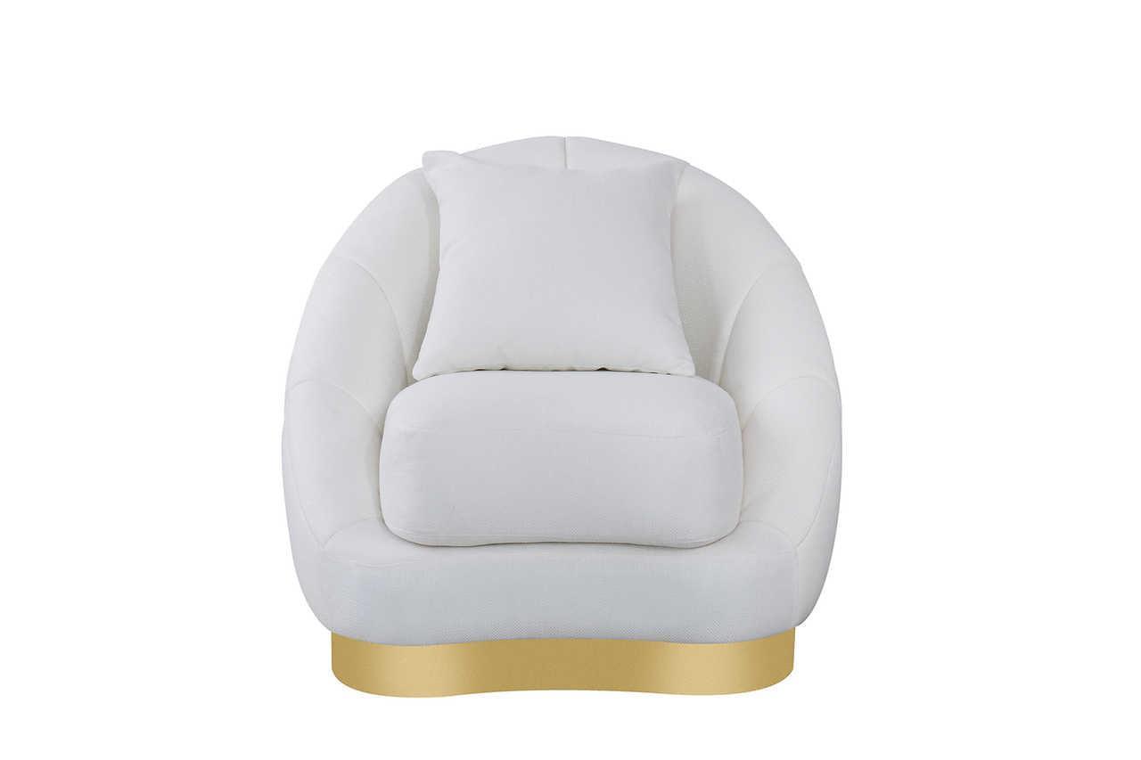 Olena Ivory 2-Piece Living Room Set