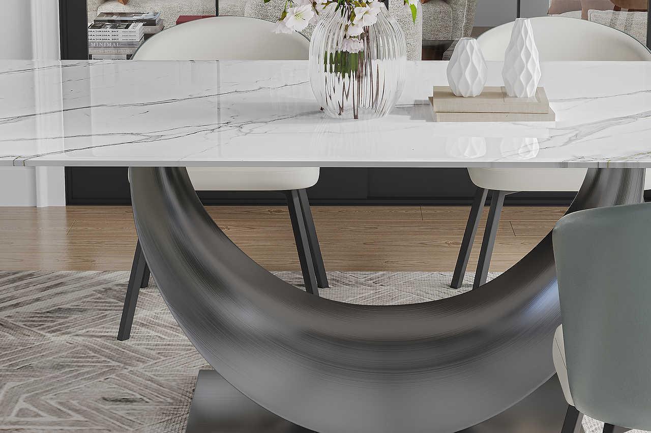 Myla Sintered Stone Dining Table #2