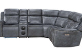 Romi Grey Power Reclining Sectional