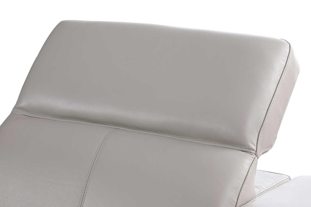 Franco Light Gray 7-Piece 3 Power Reclining Sectional