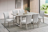 Urban Gray Upholstered Dining Room Set