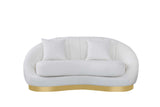 Olena Ivory 2-Piece Living Room Set
