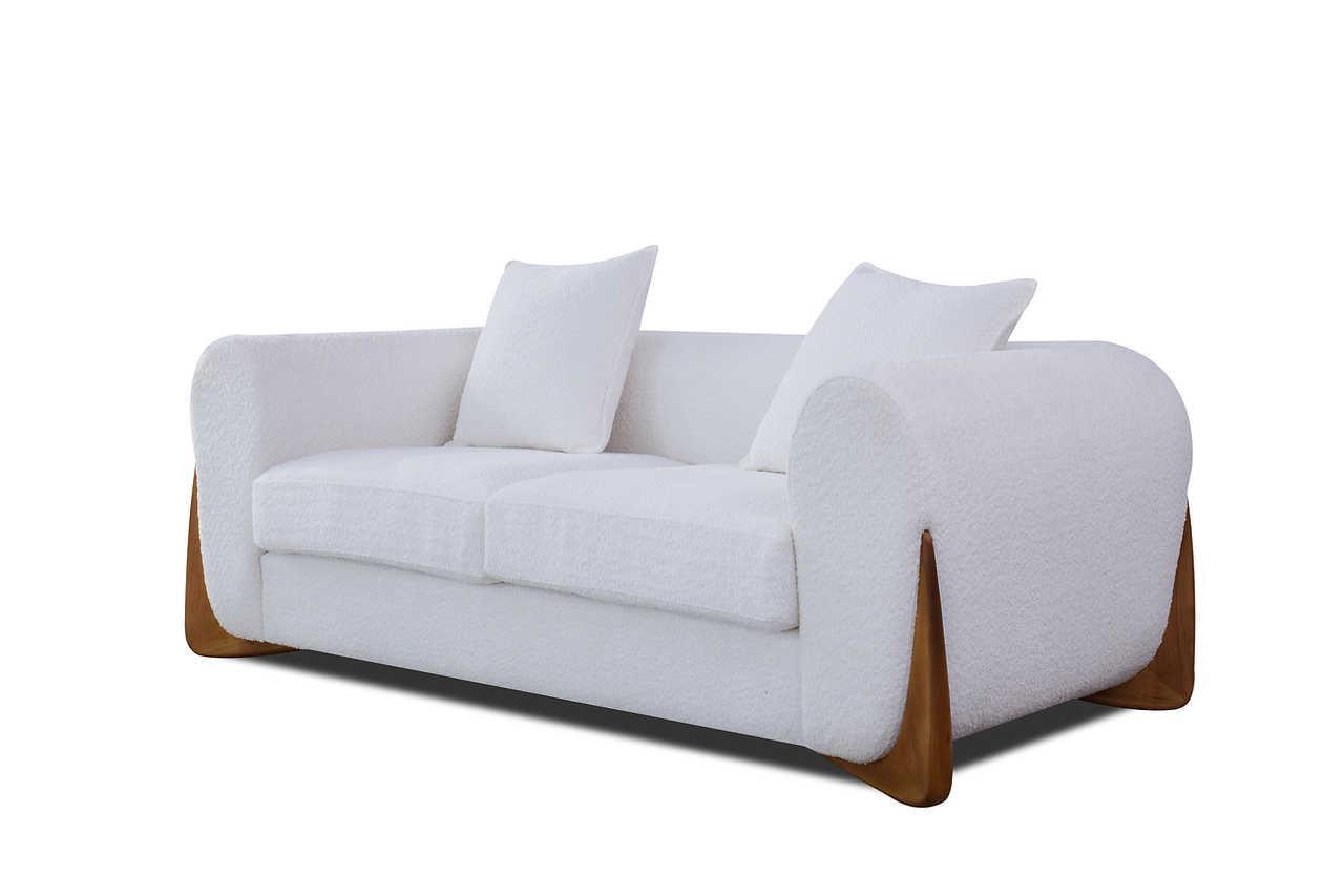 Stylus Ivory 2-Piece Living Room Set