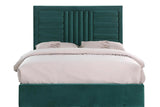 Anita Green Upholstered Platform King Bed