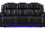 Lucky Charm Black 3-Piece Power Reclining Set
